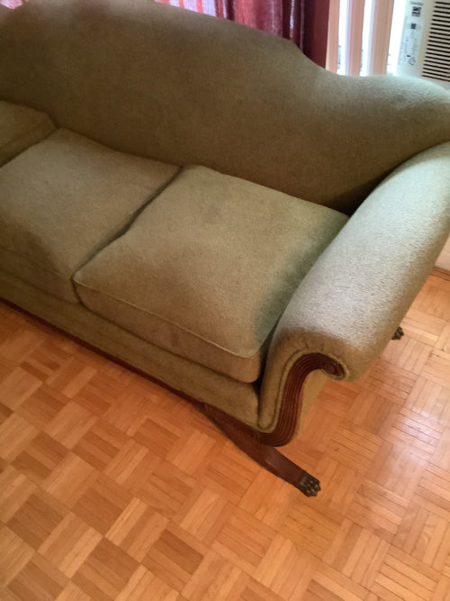 3 seater vintage Duncan Phyfe sofa