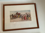 Vintage prints of Mr.pecksniff from charlles dickens.artist Fredrick barnard.coming and going