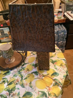 Spectacular pair of m.c.m.living room copper lamps