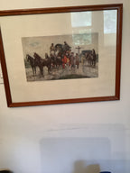 Vintage prints of Mr.pecksniff from charlles dickens.artist Fredrick barnard.coming and going