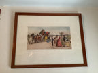 Vintage prints of Mr.pecksniff from charlles dickens.artist Fredrick barnard.coming and going