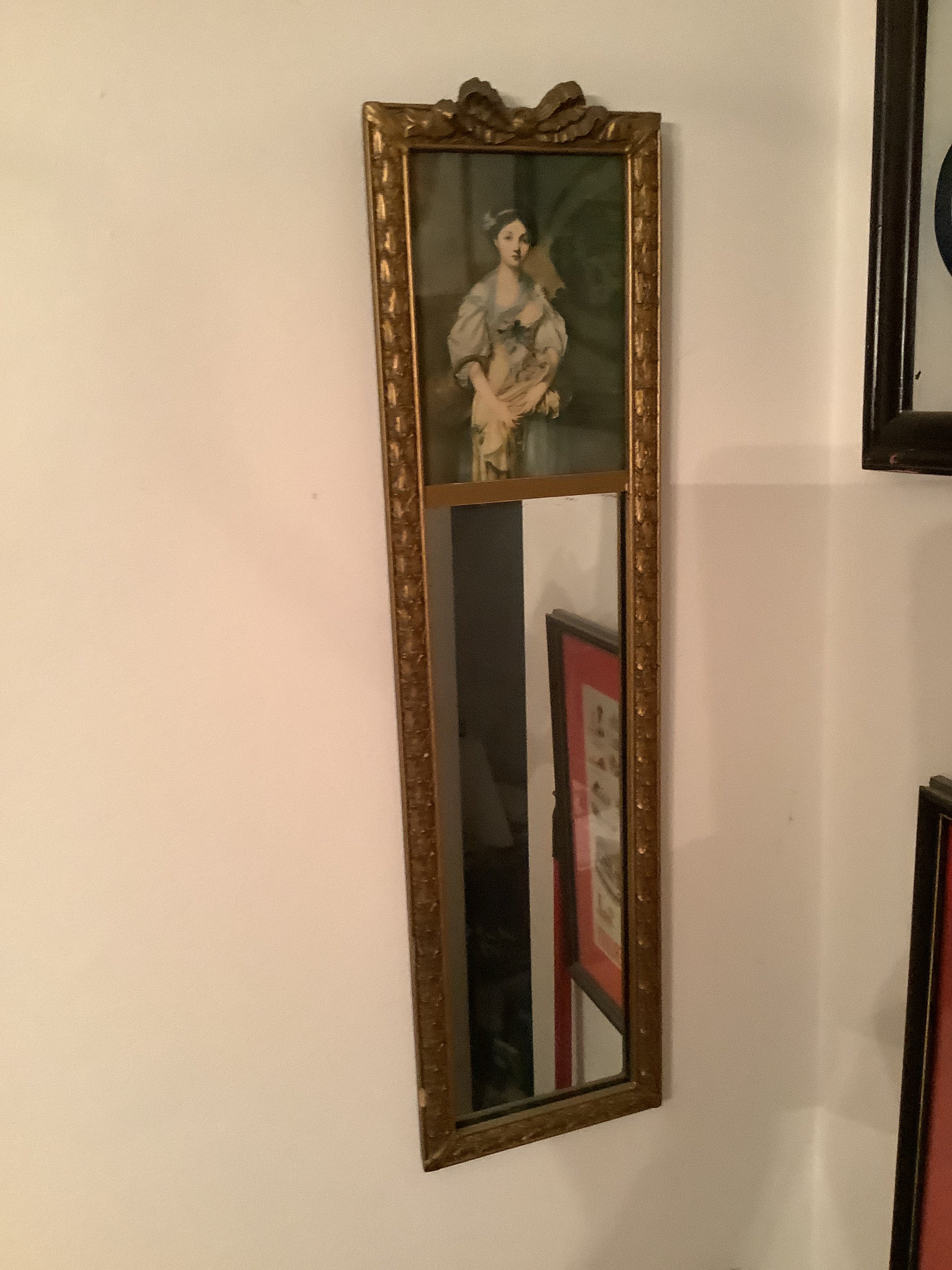 Fabulous vintage decrotive mirror