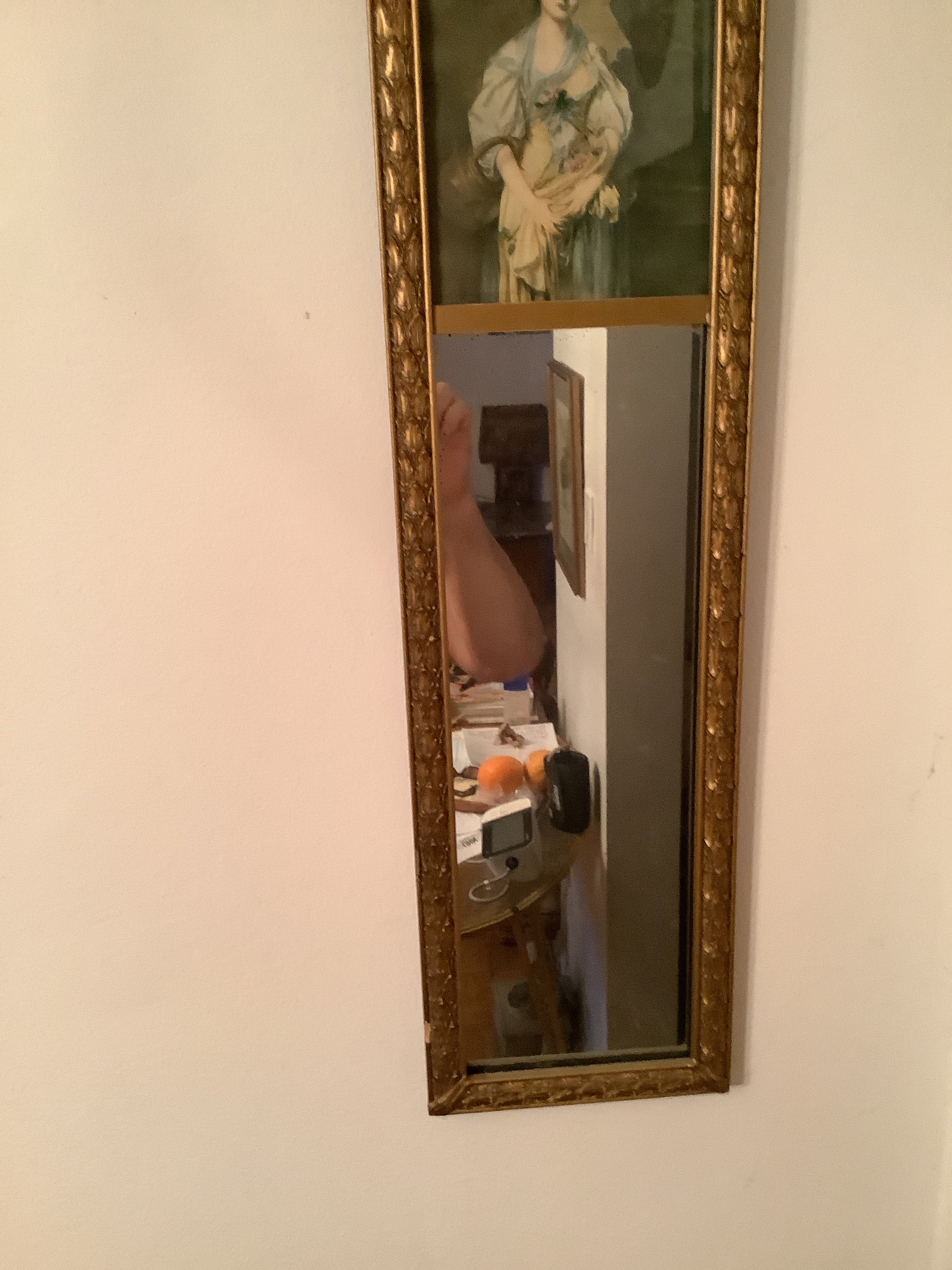 Fabulous vintage decrotive mirror