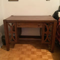Early 1900s Antique Tiger Oak Mission Writing Desk
