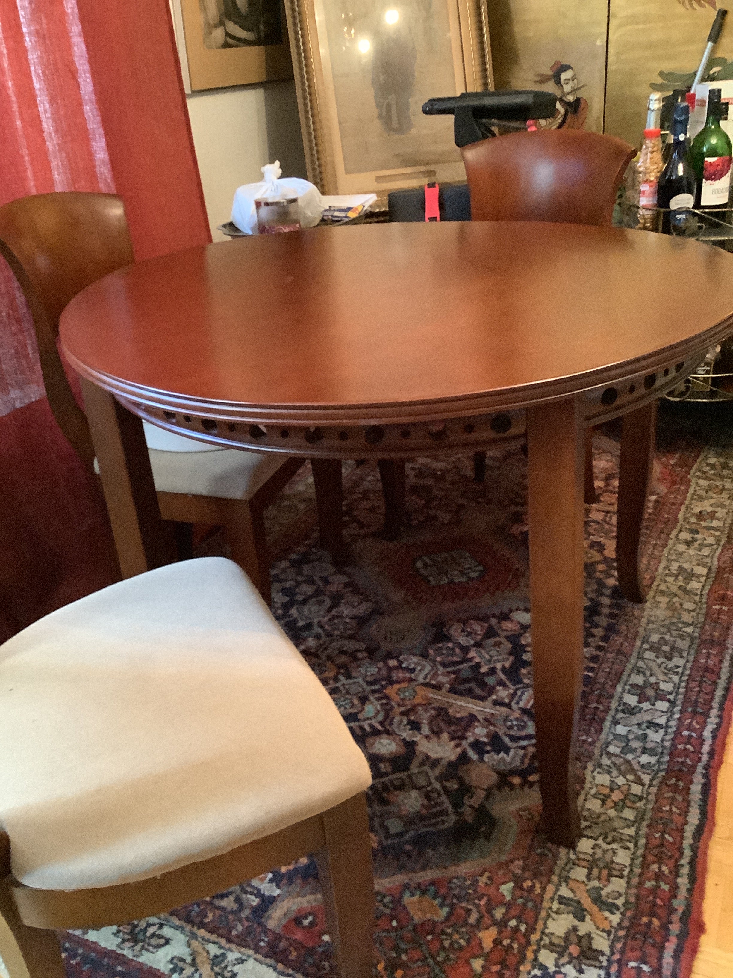 5 piece solid wood dining or kitchen set