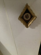 Vintage petite point framed picture
