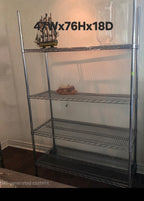 4-Tier Chrome Wire Shelving Unit / Storage Rack (3 of 3)
