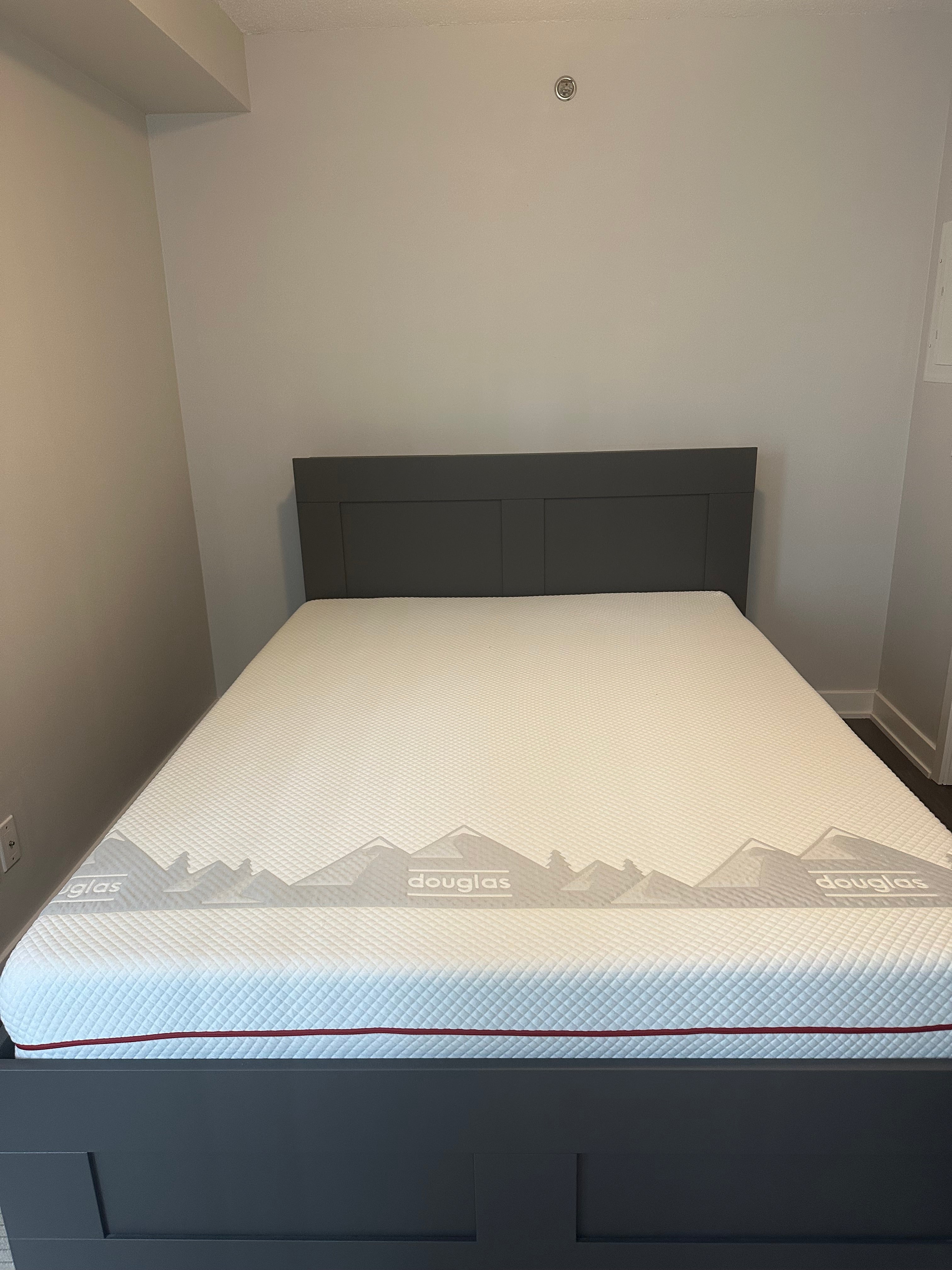 Bed Frame & Douglas Queen size Bed