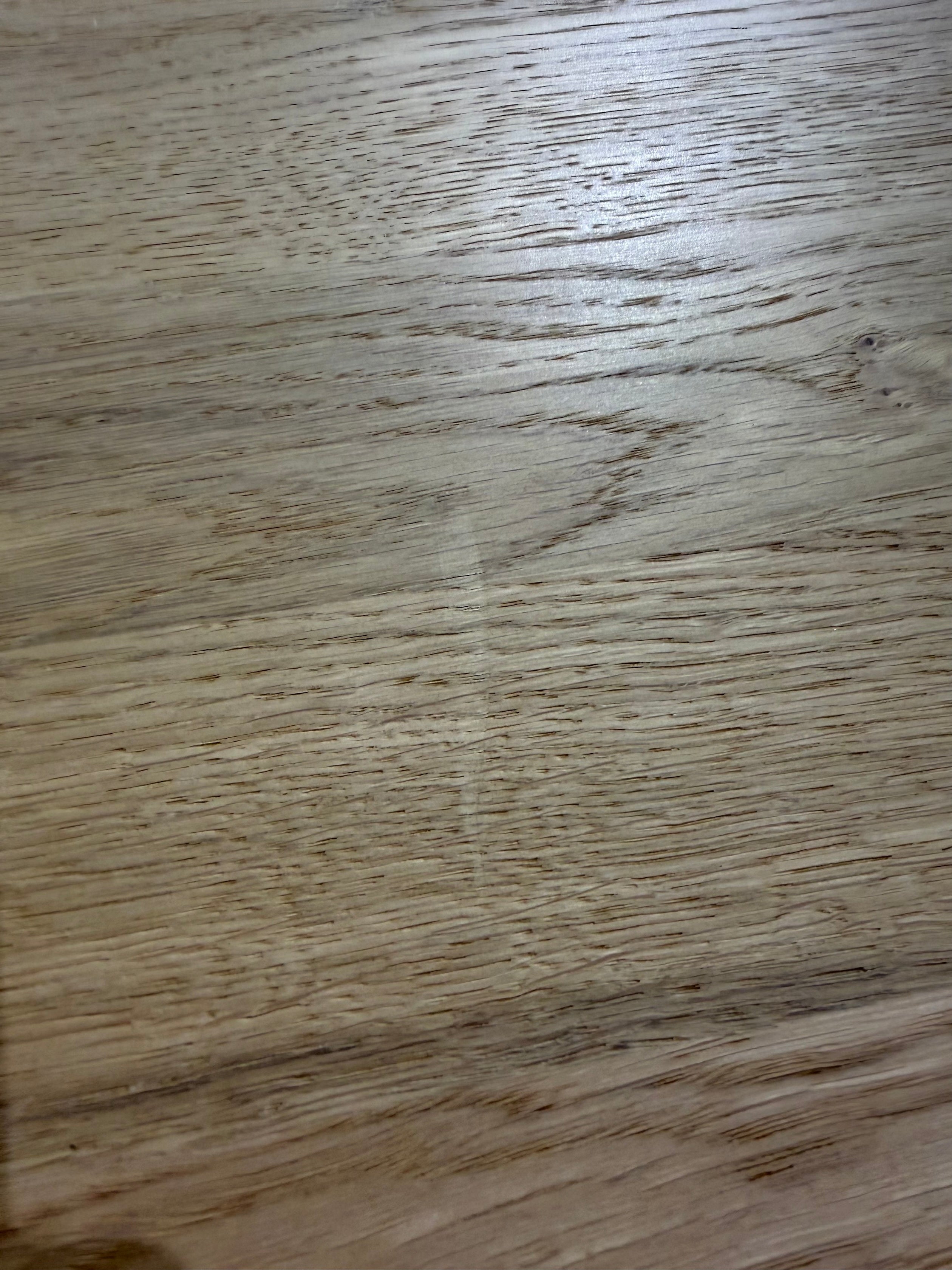 Nicolas light brown wood extendable dining table (open box)