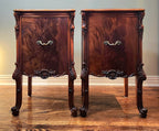 Romweber flame mahogany nightstands