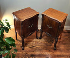 Romweber flame mahogany nightstands