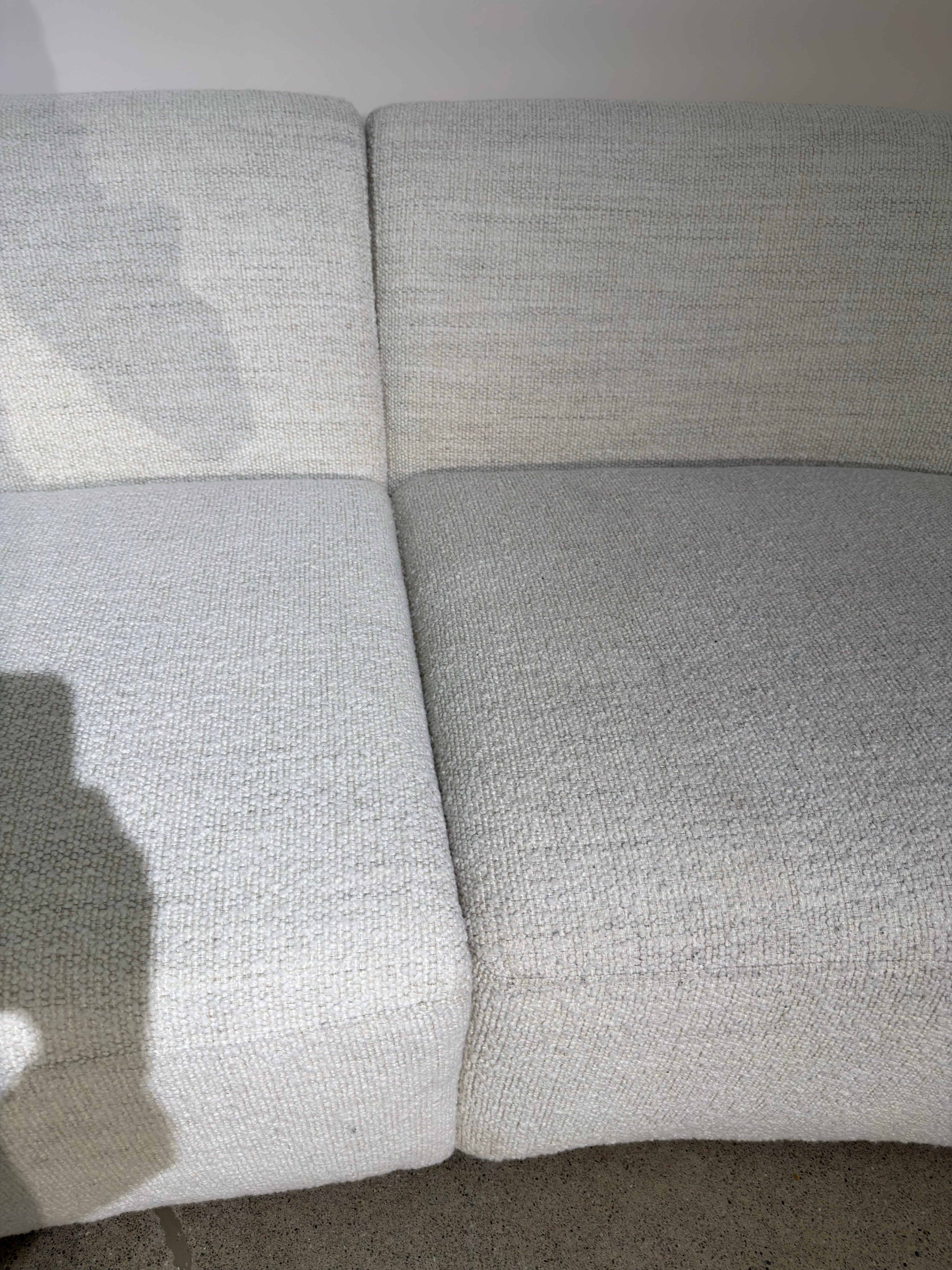 Sorena off-white bouclé modular sofa (open box)