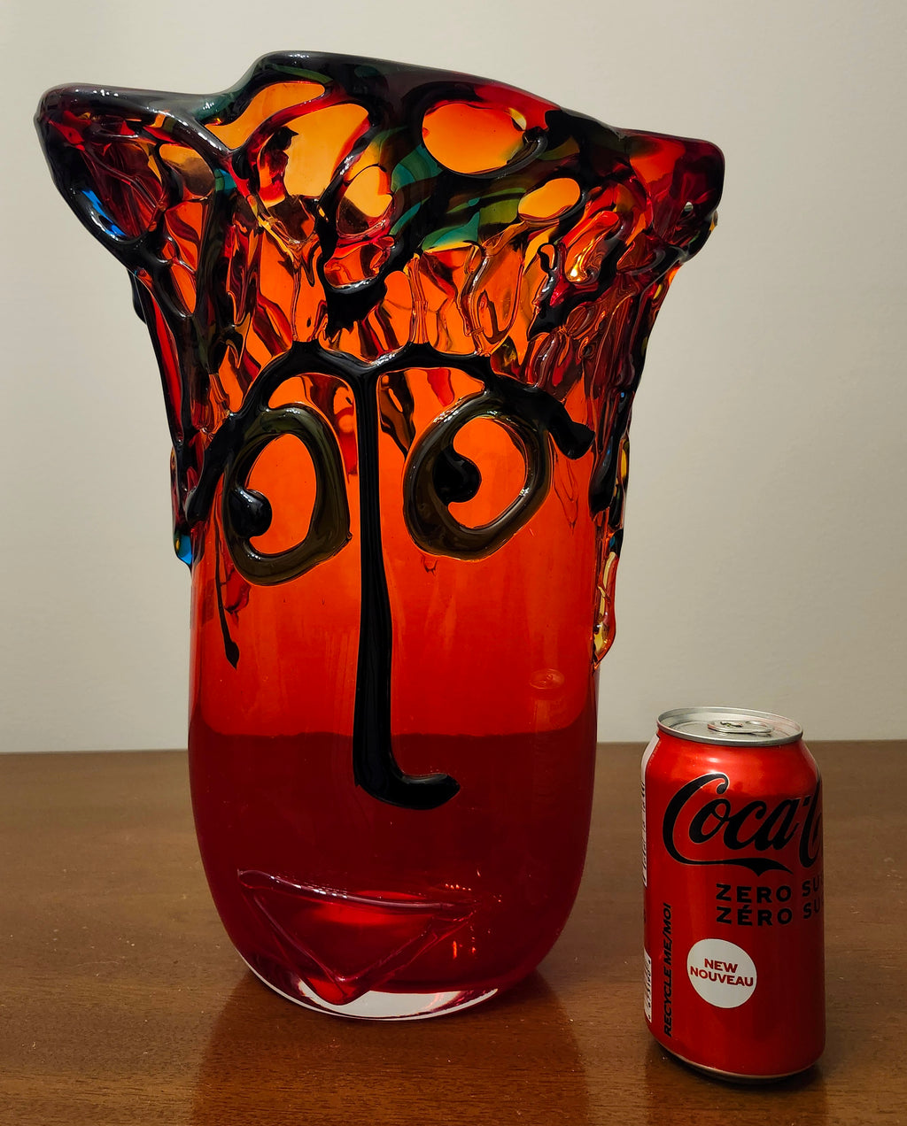 Authentic Murano Cubism Picasso vase