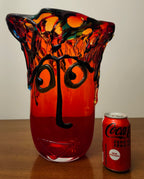Authentic Murano Cubism Picasso vase