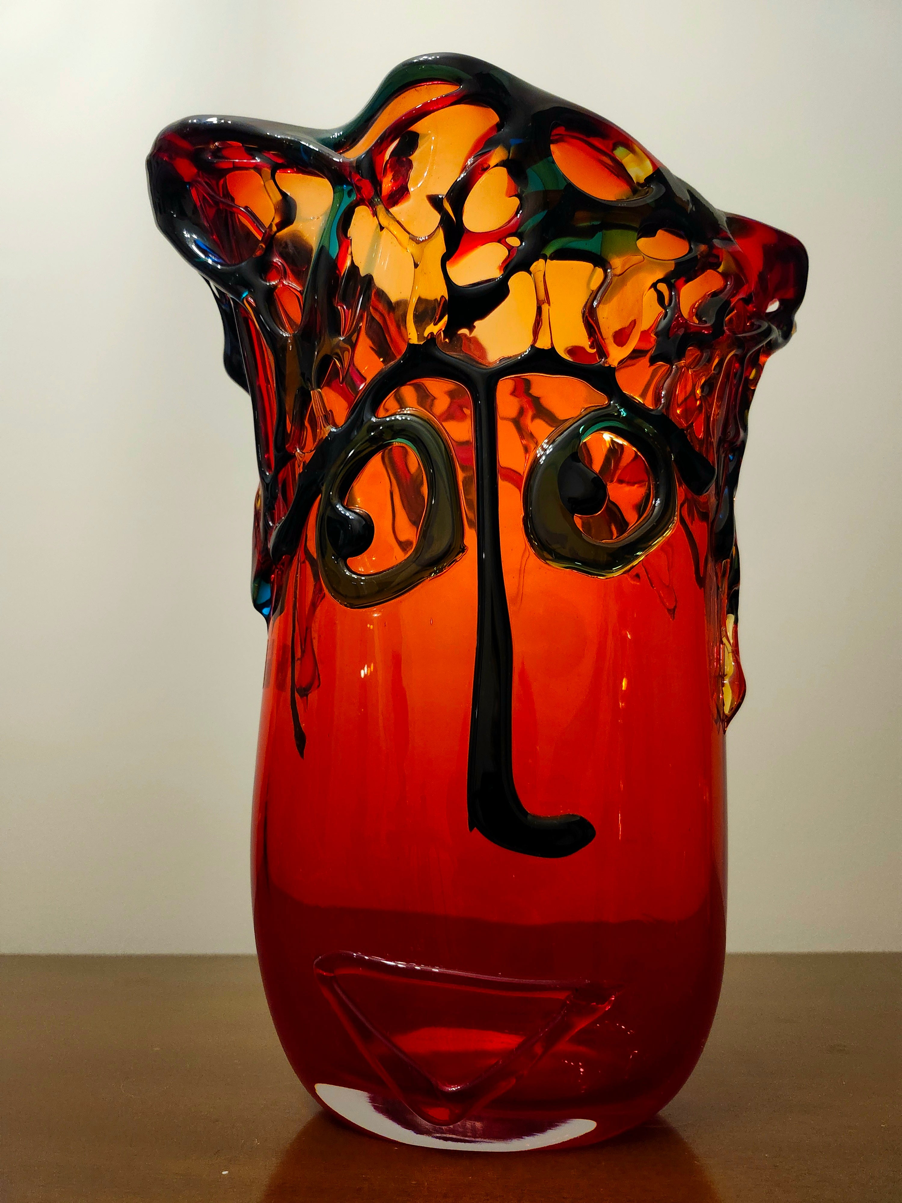 Authentic Murano Cubism Picasso vase