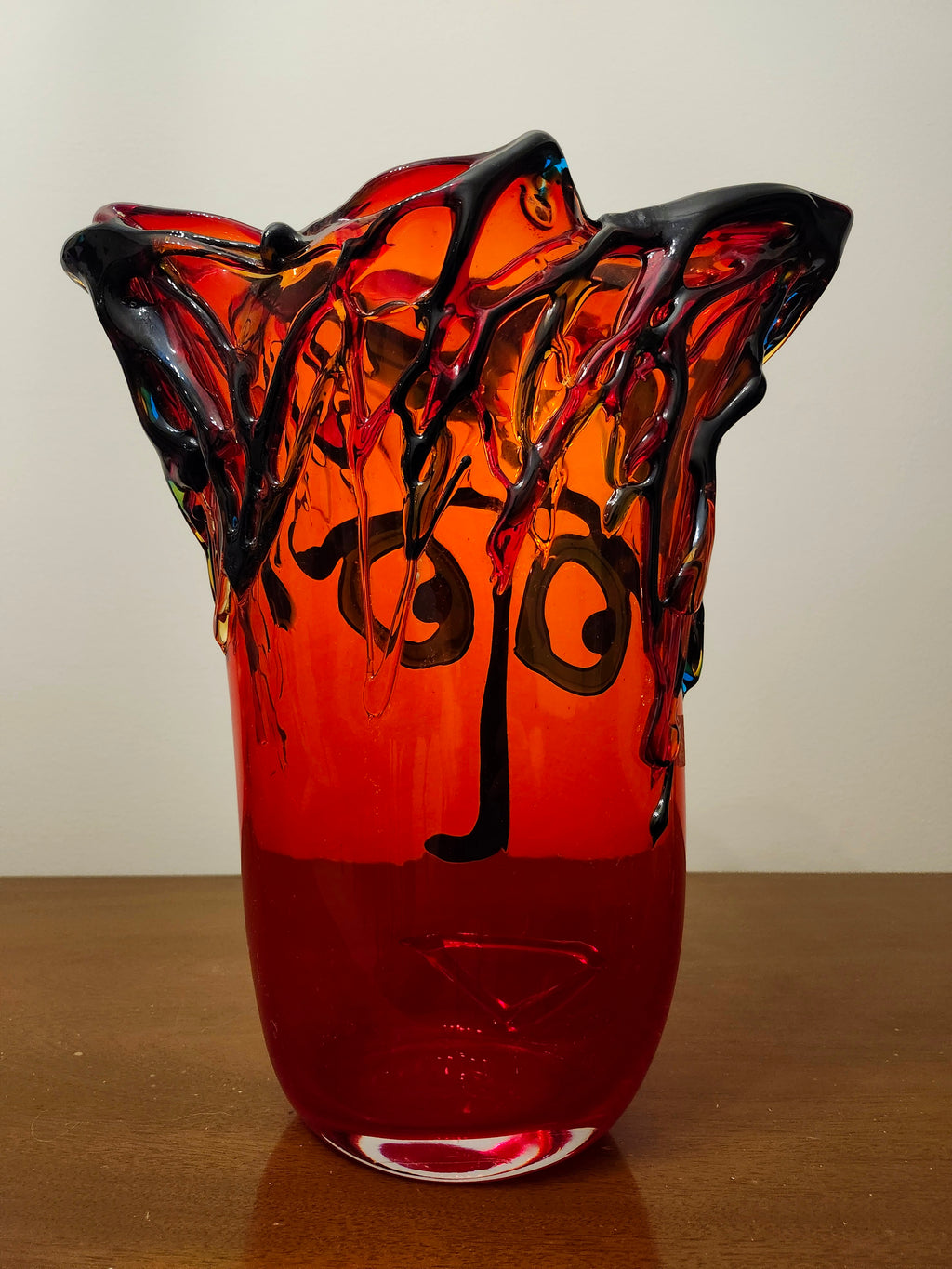 Authentic Murano Cubism Picasso vase
