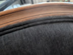 Bergere chair and ottoman