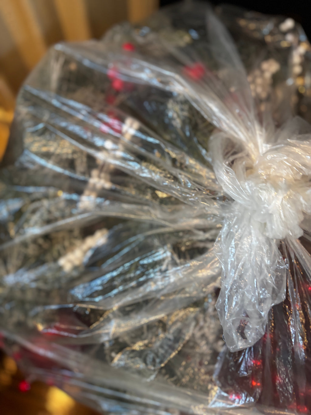 Premium Faux Holiday Greenery Wreaths & Red Berry Garland