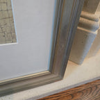 "Cleopatra" Framed Art Print by Jacques Lamy (Silver Frame)