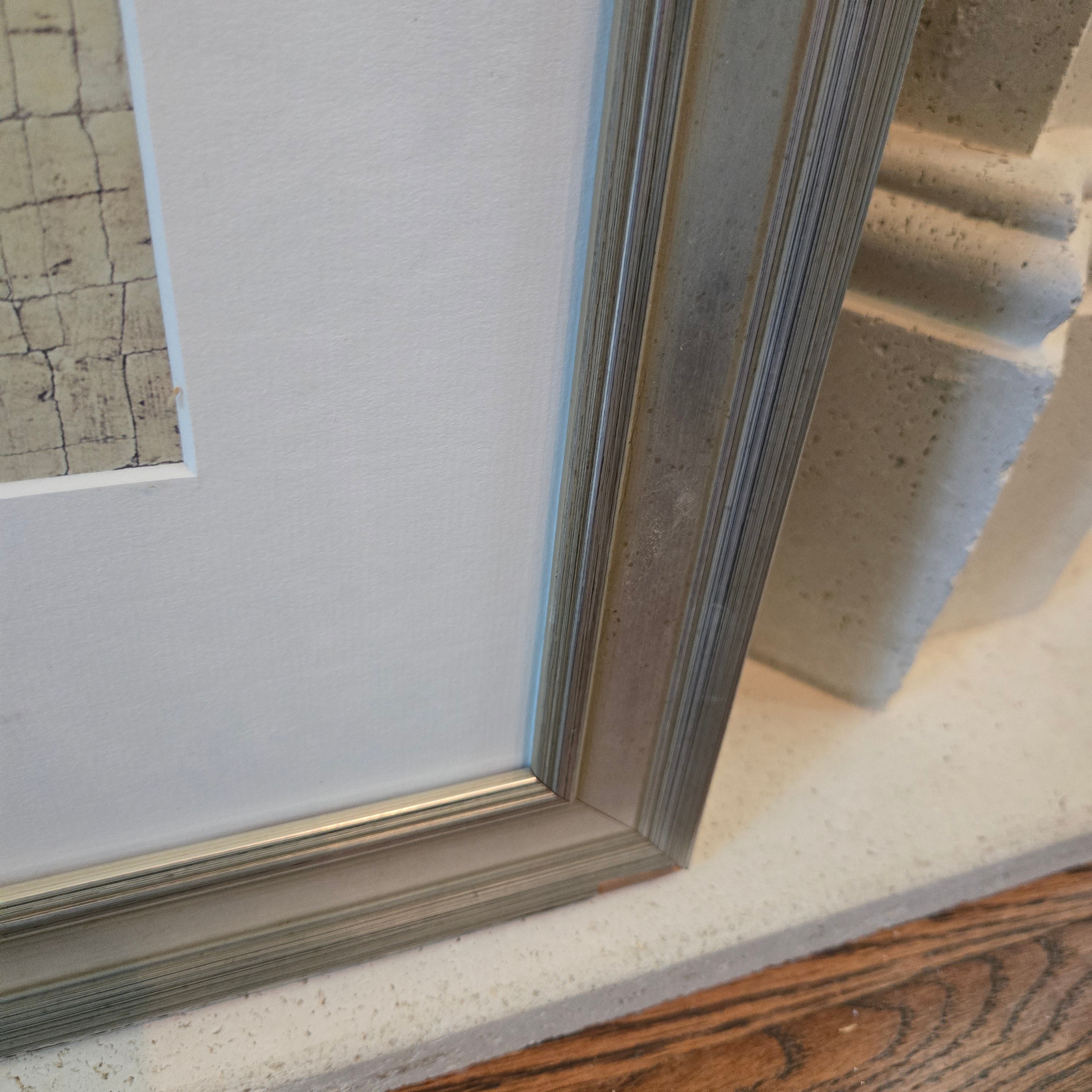 "Cleopatra" Framed Art Print by Jacques Lamy (Silver Frame)