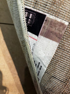 Premium Hand-Tufted Heavy Wool Area Rug - Grey / Beige