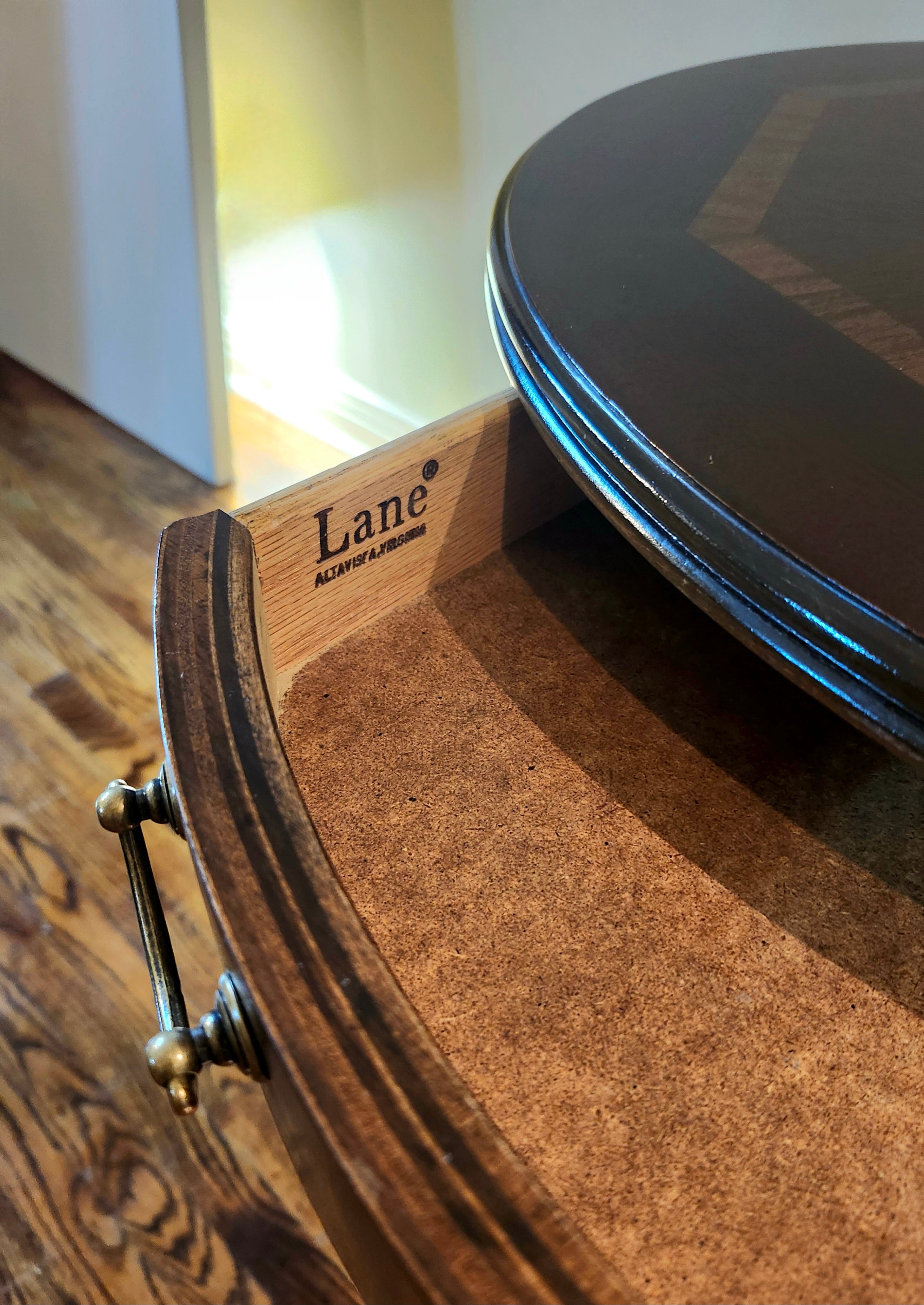 Lane Altavista Chinoiserie Mahogany Nightstand – Déjà Décor