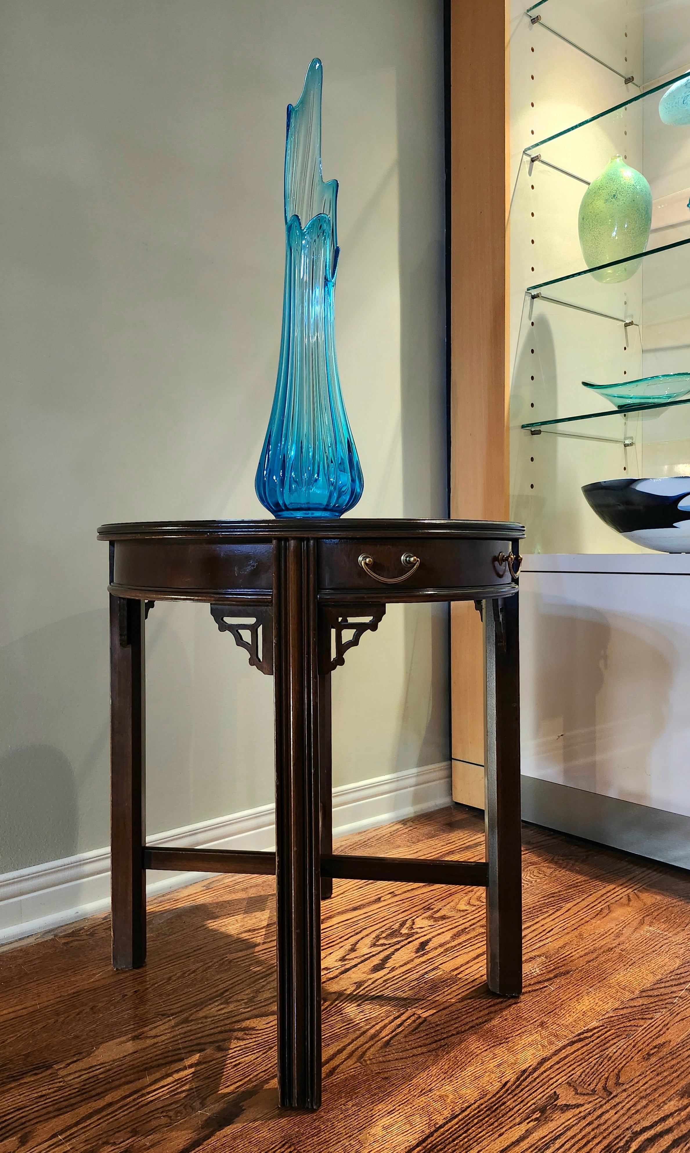 Lane Altavista Chinoiserie Mahogany Nightstand – Déjà Décor