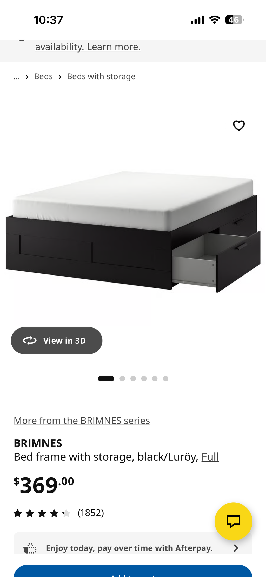 Bed Frame & Douglas Queen size Bed