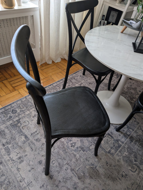 4 pottery barn dining chairs