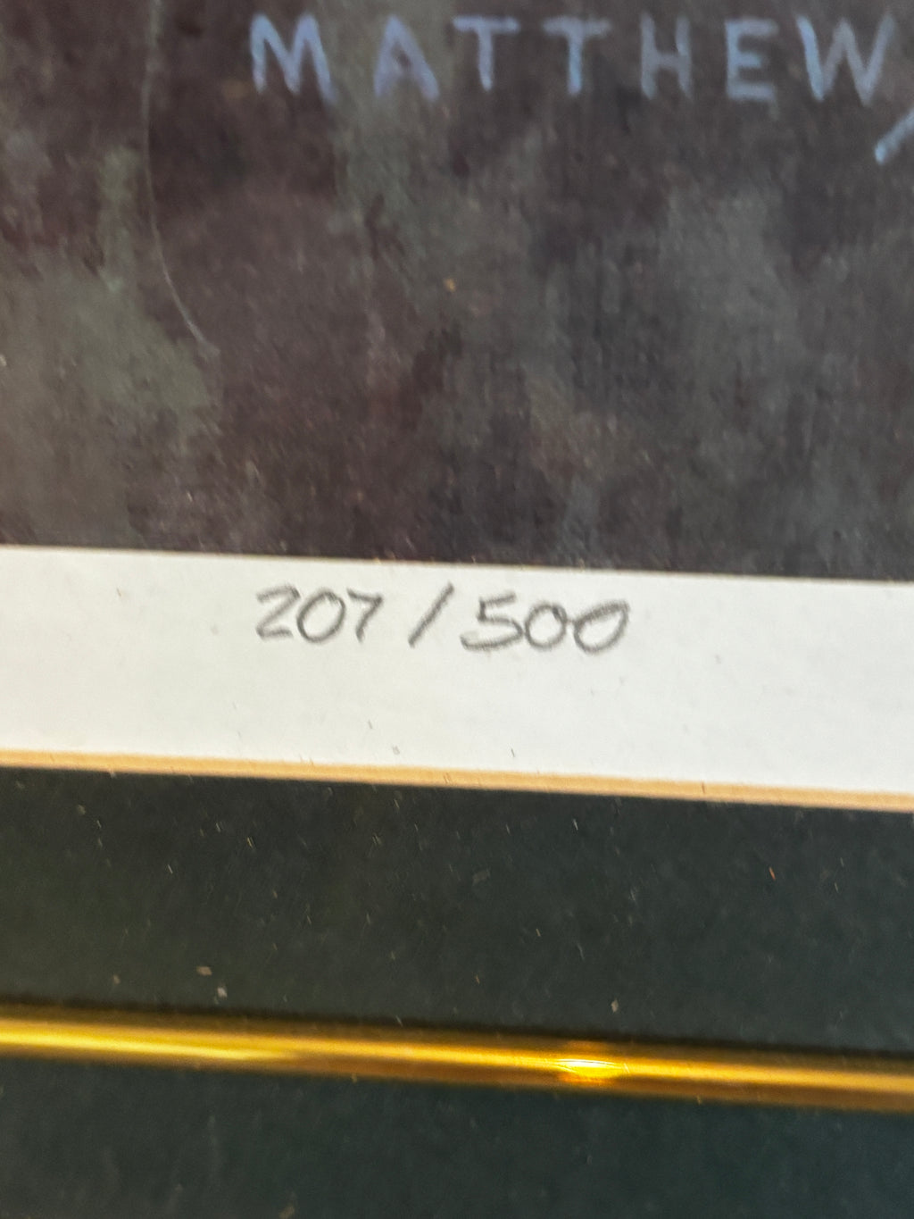 Edwin Matthews Signed Limited Edition Art Print – "The Rookery" (201/500)