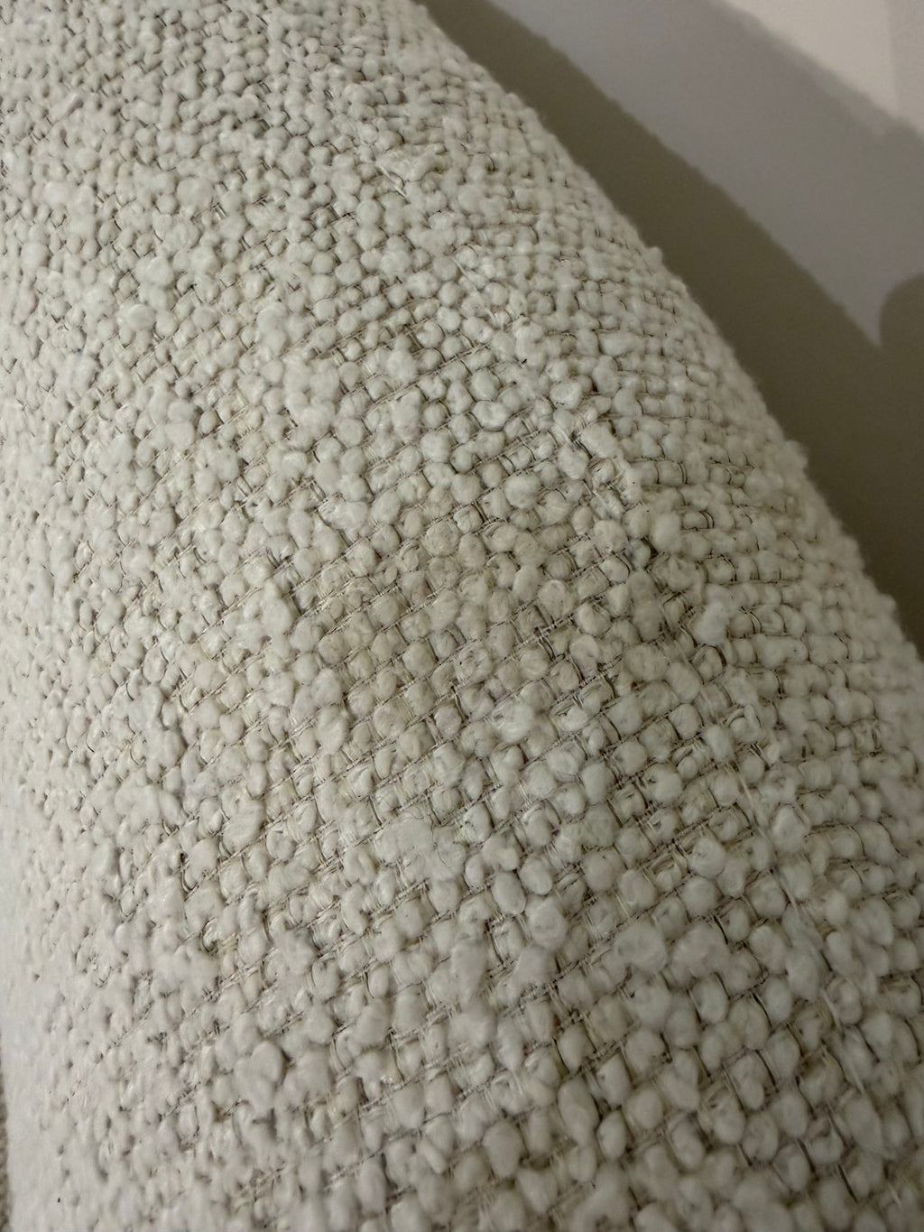 Sorena off-white bouclé modular sofa (open box)
