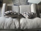 Mahoney Pebble Loveseat Sofa-Couch