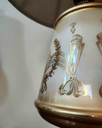 Hollywood Regency Opaline Lamps (X2)