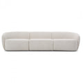 Sorena off-white bouclé modular sofa (open box)