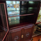 Custom Made Solid Rosewood Chinese Style Display Cabinet / Large Wall Unit