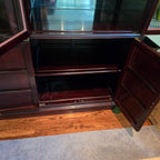 Custom Made Solid Rosewood Chinese Style Display Cabinet / Large Wall Unit