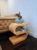 Handcrafted Solid Wood Side Tables